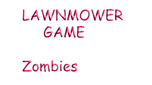 Логотип Lawnmower Game: Zombies