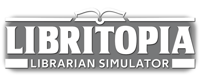 Логотип LIBRITOPIA: Librarian Simulator