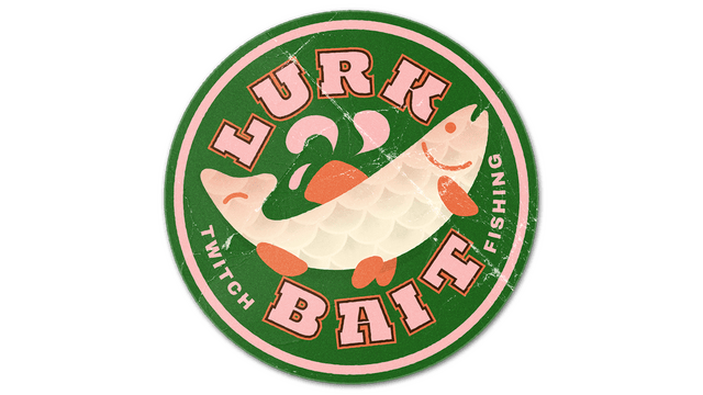 Логотип LurkBait Twitch Fishing