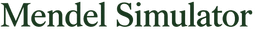 Логотип Mendel simulator