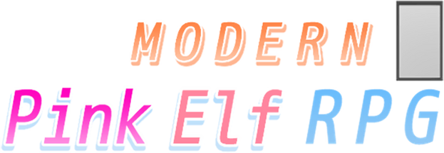 Логотип Modern Pink Elf RPG