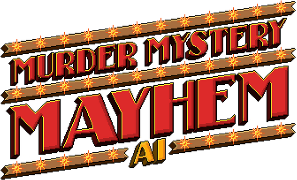 Логотип Murder Mystery Mayhem AI