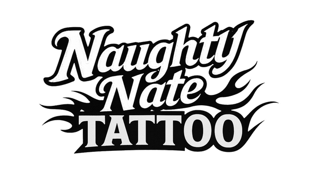 Логотип Naughty Nate: Tattoo