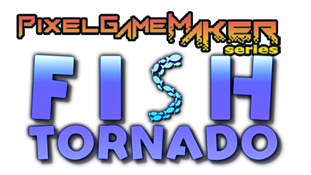 Логотип Pixel Game Maker Series Fish Tornado