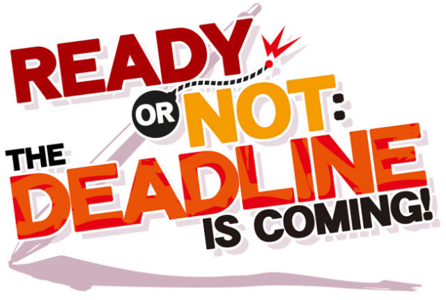 Логотип Ready or Not - The Deadline is coming!