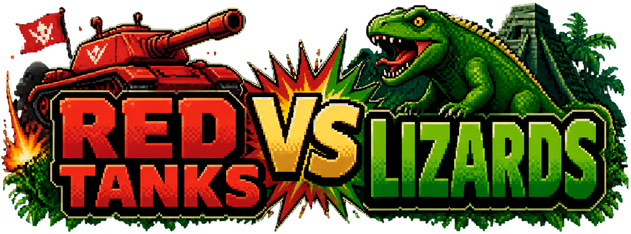 Логотип Red Tanks vs Lizard