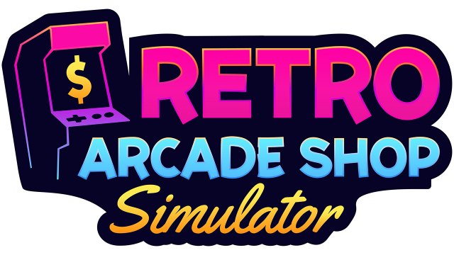 Логотип Retro Arcade Shop Simulator