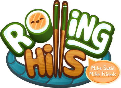 Логотип Rolling Hills: Make Sushi, Make Friends