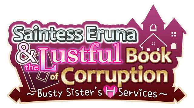 Логотип Saintess Eruna and the Lustful Book of Corruption ~Busty Sister's H Services~