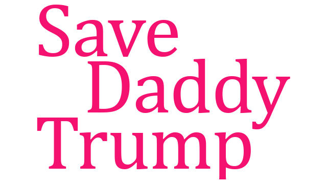 Логотип Save Daddy Trump