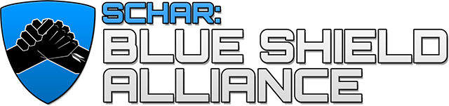 Логотип SCHAR: Blue Shield Alliance