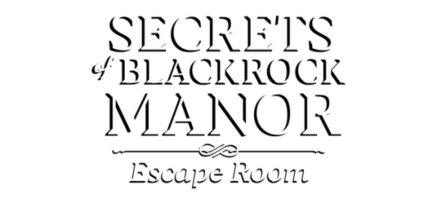 Логотип Secrets of Blackrock Manor - Escape Room