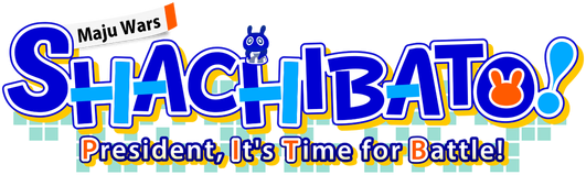 Логотип Shachibato! President, It's Time for Battle! Maju Wars
