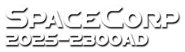 Логотип SpaceCorp: 2025-2300AD