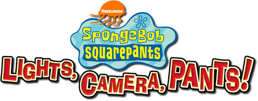 Логотип SpongeBob SquarePants: Lights, Camera, Pants!