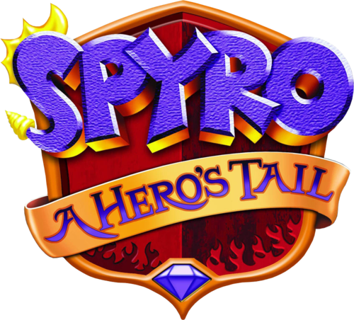 Логотип Spyro: A Hero's Tail
