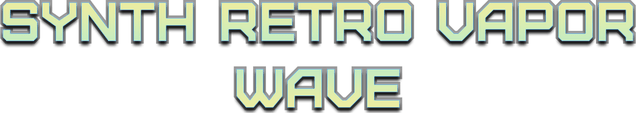 Логотип Synth Retro Vapor Wave