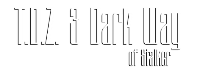 Логотип T.D.Z. 3 Dark Way of Stalker