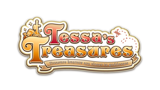 Логотип Tessa's Treasures: treasure hunters are closer to goddesses