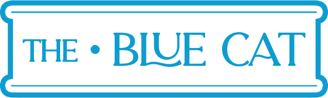 Логотип The Blue Cat