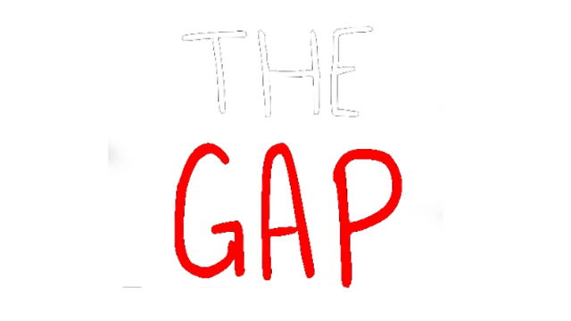 Логотип The Gap (Разрыв)