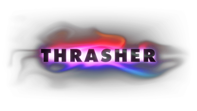Логотип THRASHER