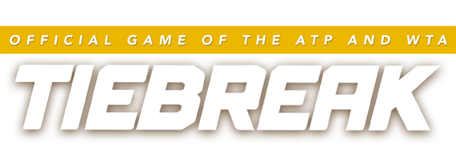 Логотип TIEBREAK: Official game of the ATP and WTA