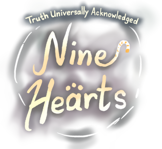 Логотип Truth Universally Acknowledged - Nine Hearts