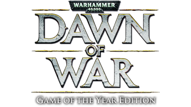 Логотип Warhammer 40,000: Dawn of War - Game of the Year Edition
