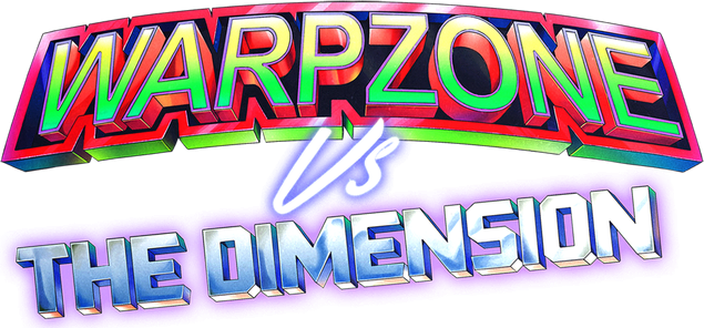 Логотип WarpZone vs THE DIMENSION