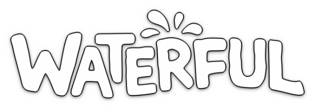 Логотип WATERFUL: a tiny oasis builder