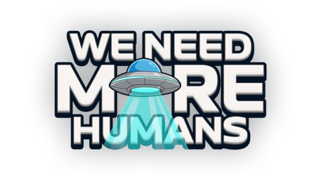 Логотип We Need More Humans!