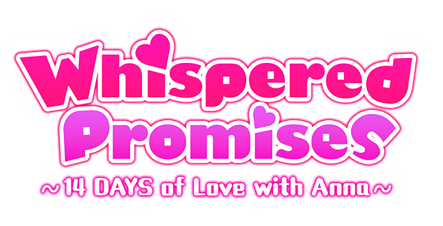 Логотип Whispered Promises ~ 14 Days of Love with Anna