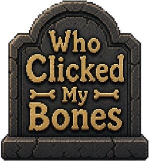 Логотип Who Clicked My Bones?