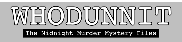 Логотип Whodunnit: the Midnight Murder Mystery Files