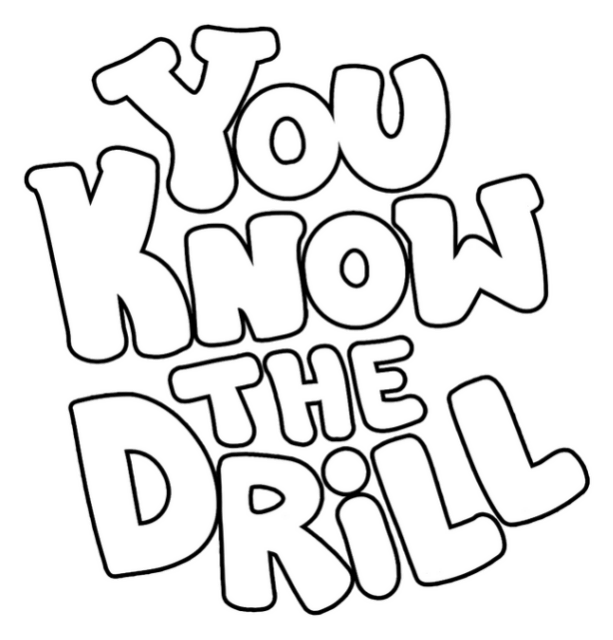 Логотип You Know The Drill
