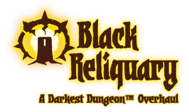 Логотип Darkest Dungeon - Black Reliquary MOD