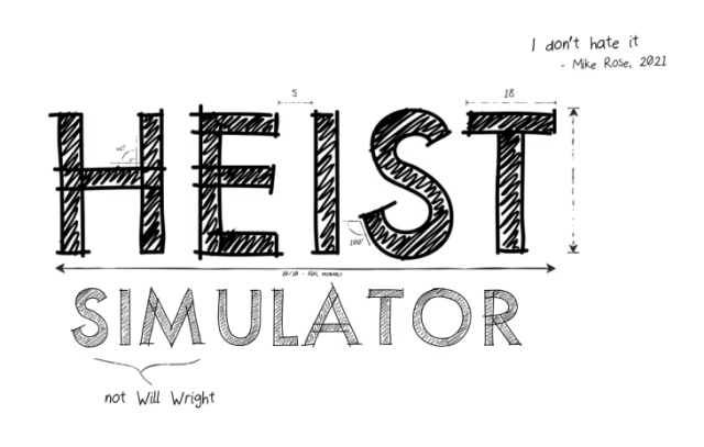 Логотип Heist Simulator