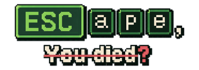 Логотип ESC ape, You died?