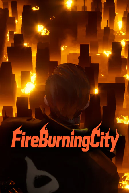 Fire Burning City