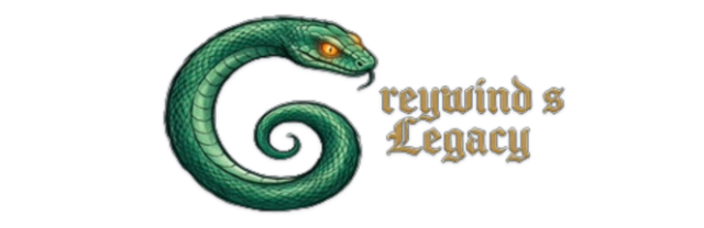 Логотип Greywind's Legacy - A Text Based, Skill Progression, RPG