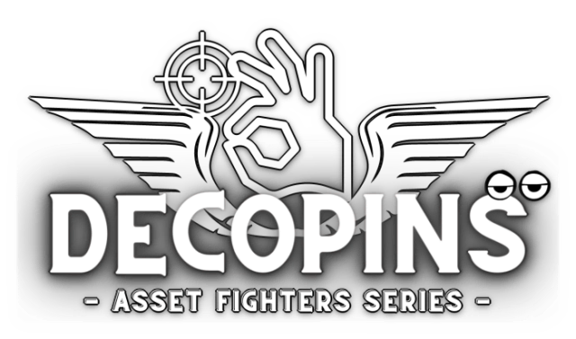 Логотип Decopins -Asset Fighters Series-
