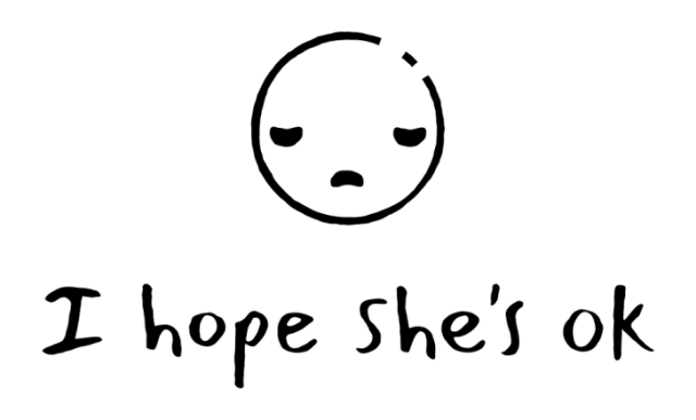 Логотип I hope she's ok